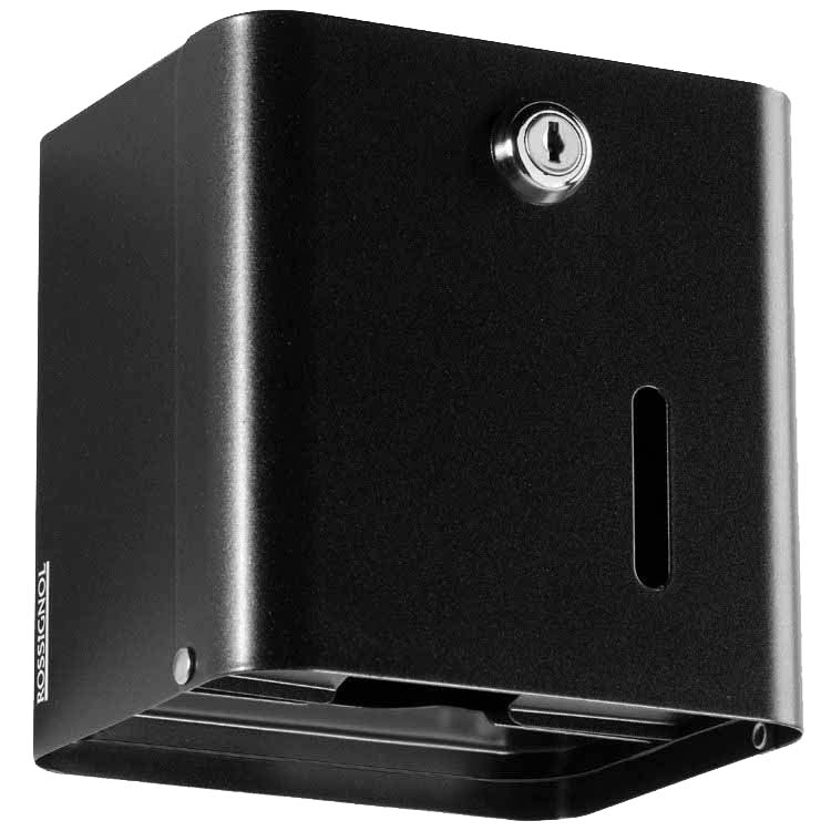 Distributeur papier hygiénique - Gris métal