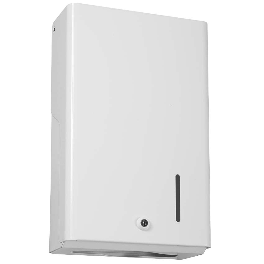 Distributeur essuie-mains 400 feuilles - Gris métal