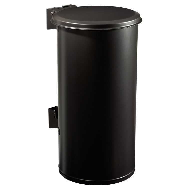 Poubelle TUBO 80L - Couvercle rouge