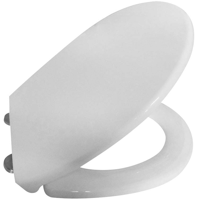 Abattant WC thermoplastique silencieux - Blanc
