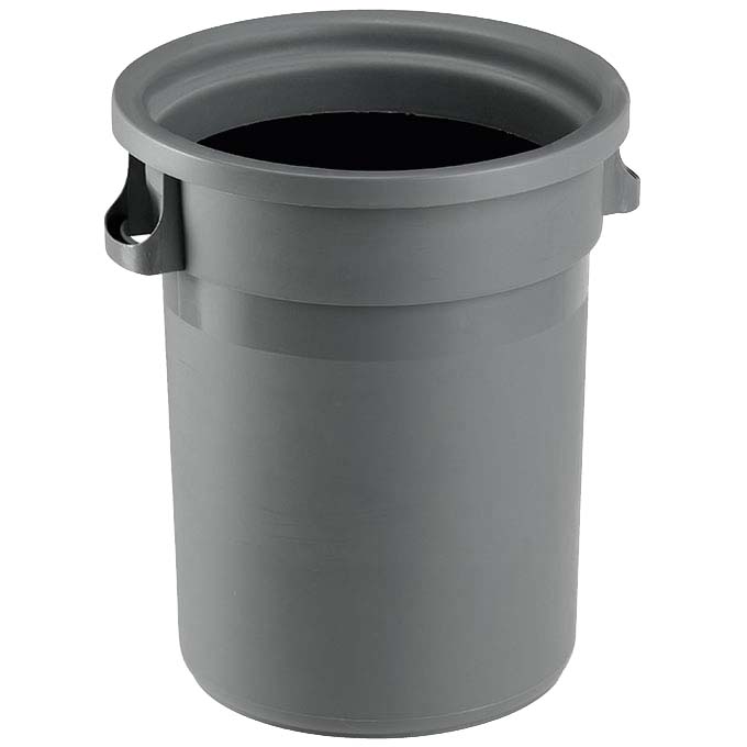 Collecteur Barella 120L - H. 690 X D. 630 mm - Gris