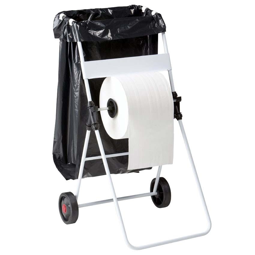 Support sac mobile avec dérouleur bobine