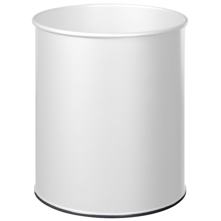 Corbeille à papier métal - Gris manganese