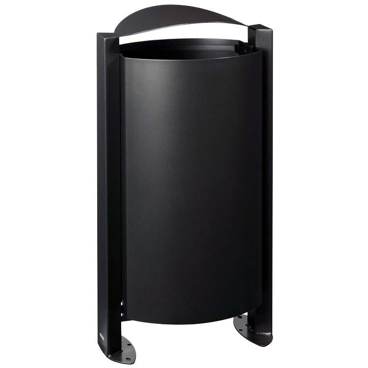 Poubelle 100 Litres - Gris anthracite