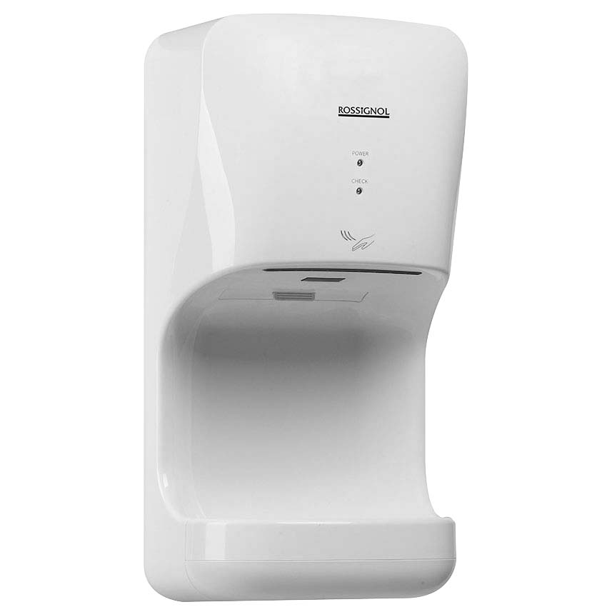 Sèche-mains automatique horizontal 1400W - Blanc