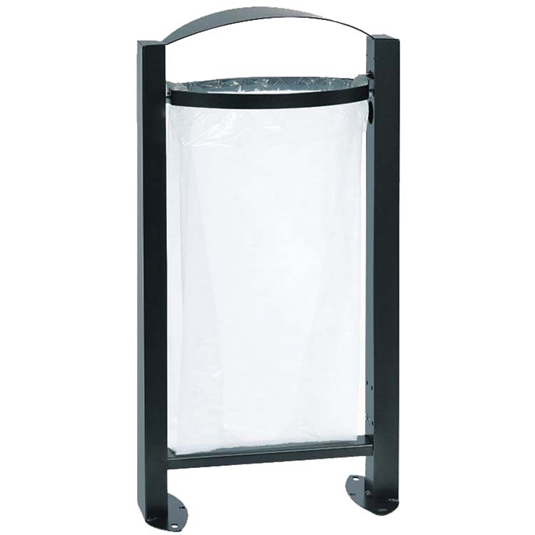 Poubelle extérieure Vigipirate - Gris manganese