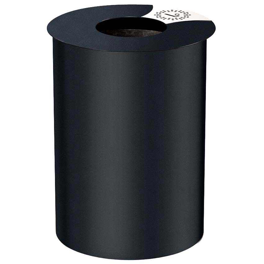 Poubelle extérieure Urbis 60L - Gris anthracite RAL 7016