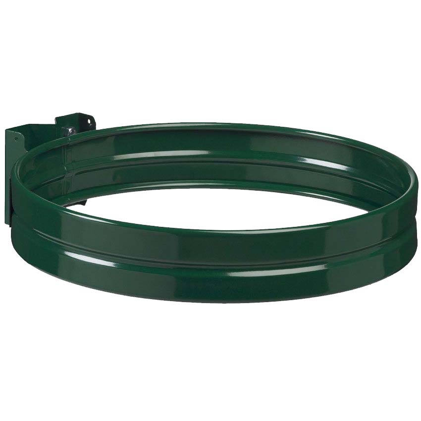 Collecteur porte-sac mural extérieur - Vert mousse RAL 6005