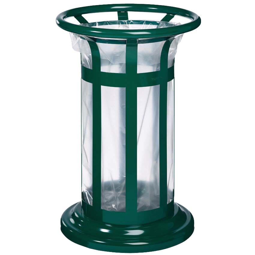 Poubelle Tulipe Vigipirate 60L - Gris manganese