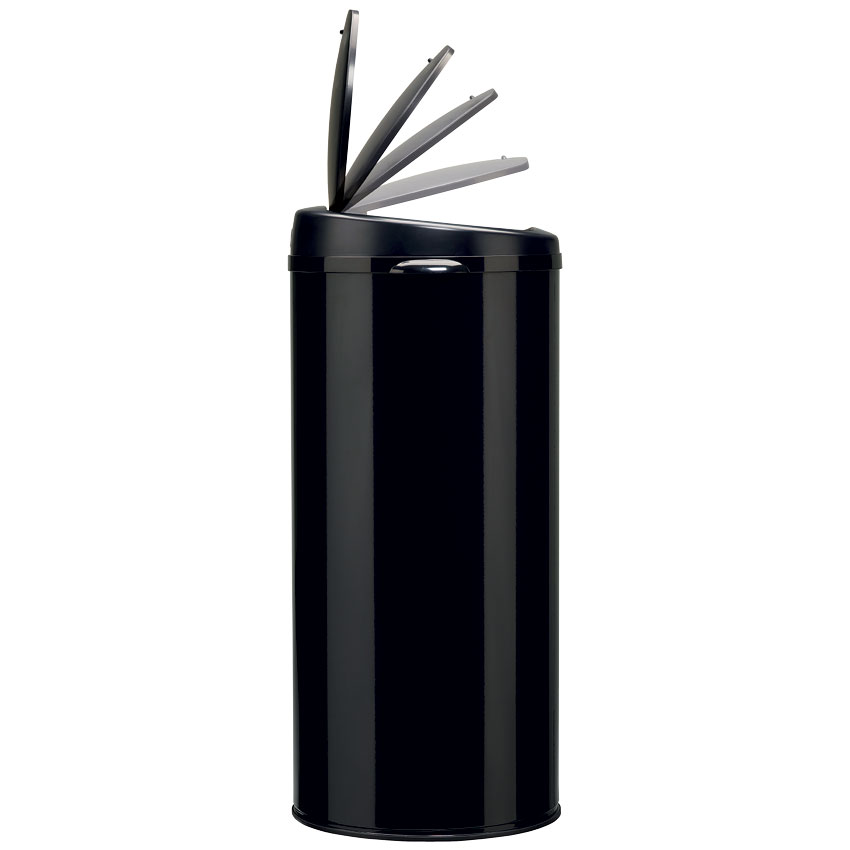 Poubelle à ouverture automatique 45L - Inox