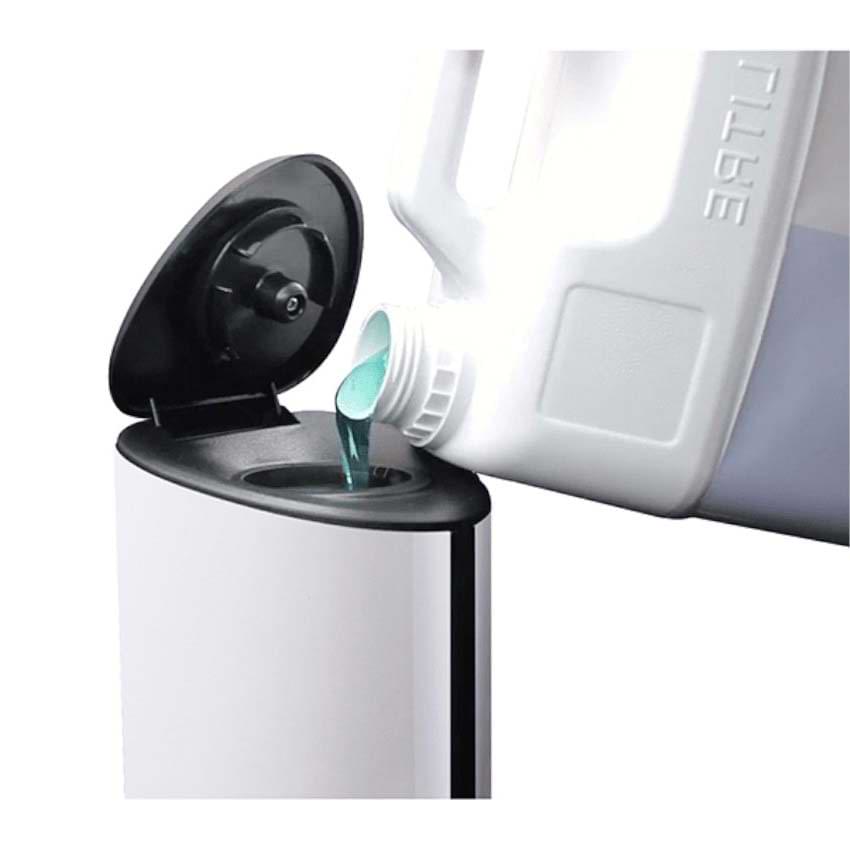 Station de désinfection des mains automatique - Gris manganèse