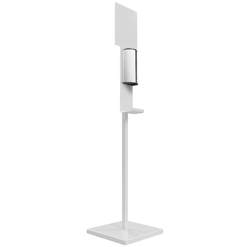 Station de désinfection des mains automatique - Blanc RAL 9016