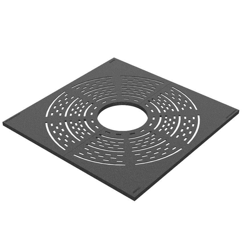 Grille d'arbre Catalpa - 1000 X 1000 mm