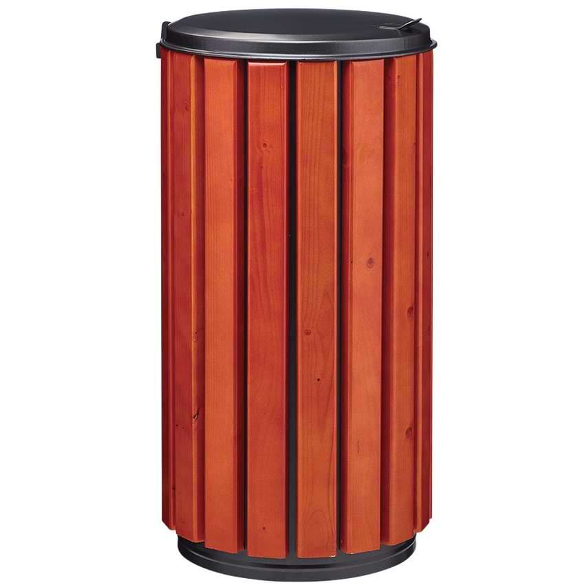 Corbeille Cadouin à couvercle 80 litres