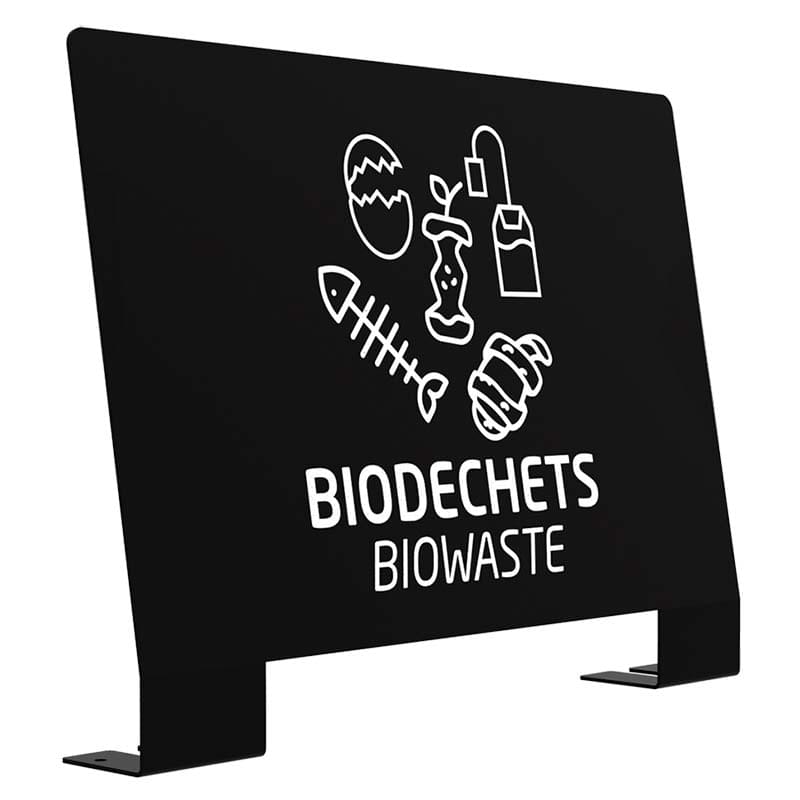 Plaque signalétique Alitri - Biodéchets