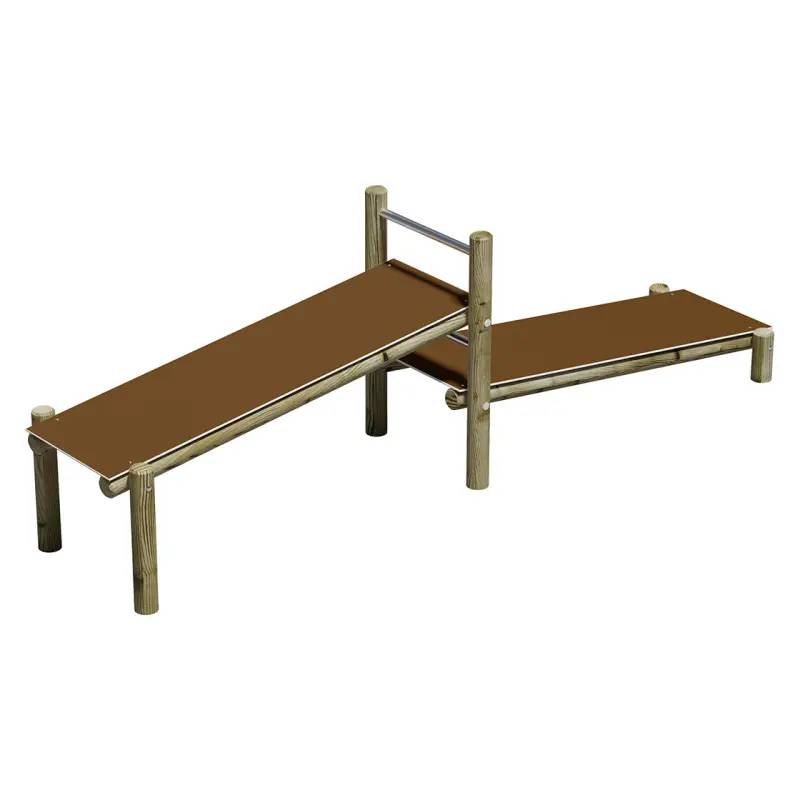 Tables d'abdominaux - 2 niveaux