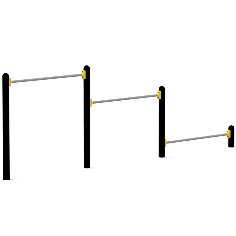 Module street workout - Triple barre de flexion
