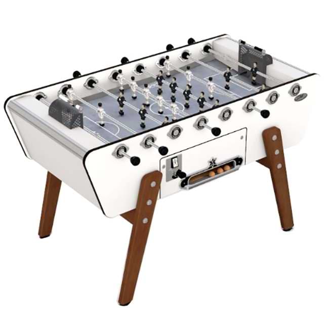 Baby Foot Champion Outdoor à monnayeur - Blanc
