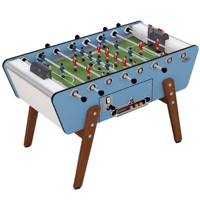Baby Foot Champion Outdoor à monnayeur - Bleu