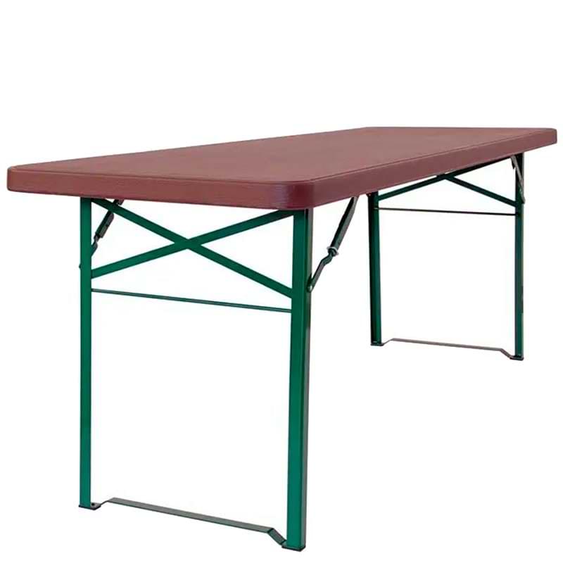 Table pliante Samba - H. 77 X P. 67 X L. 220 cm