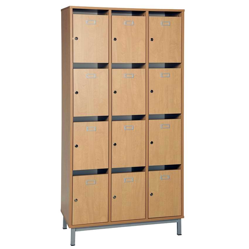 Meuble casiers professeurs 12 cases