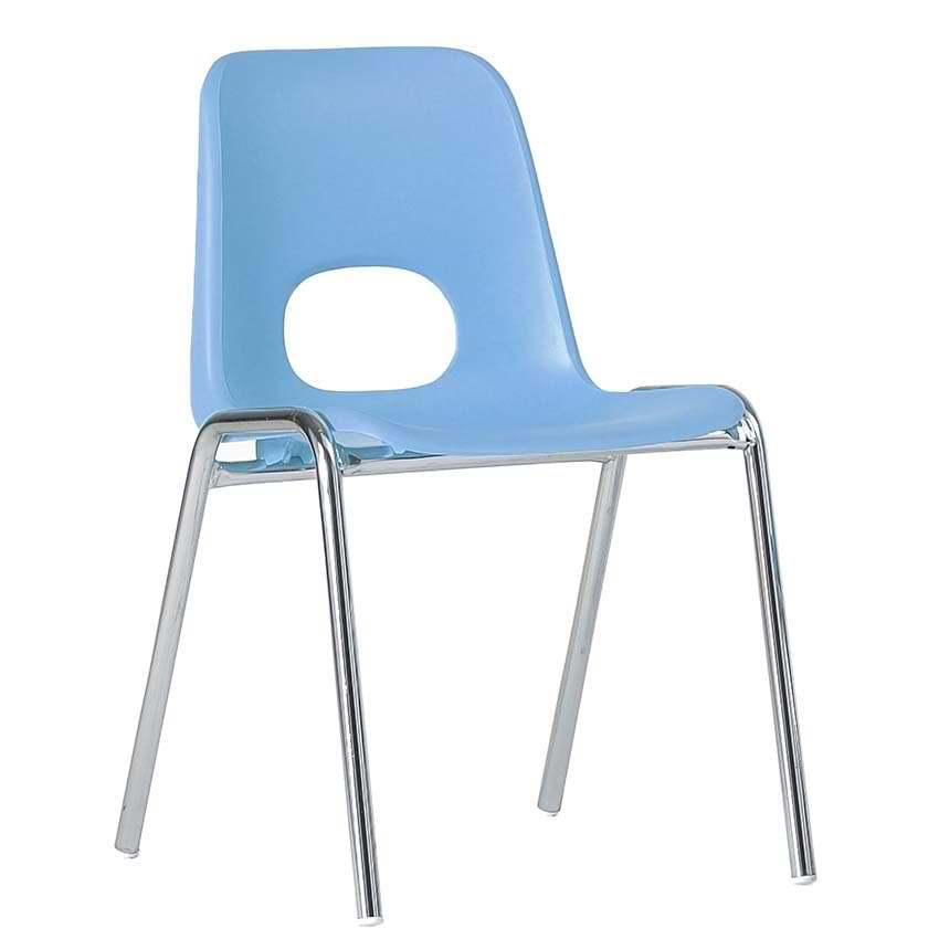 Chaise coque enfant empilable Arthur M2 - Lavande