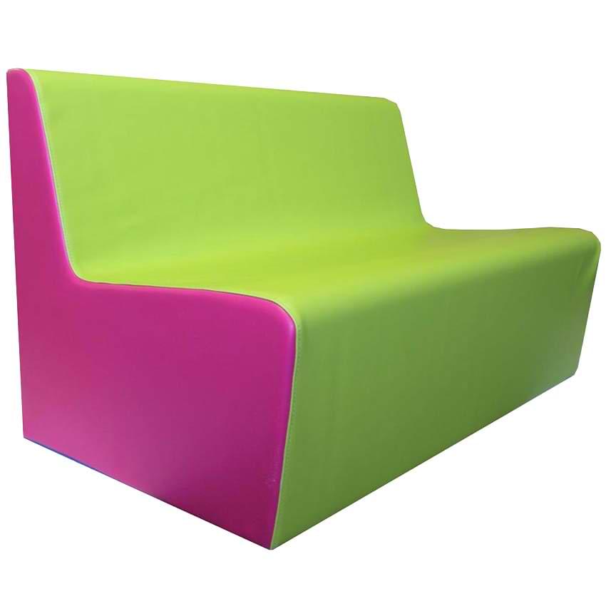 Banquette assise H. 32 cm - H. 60 X L. 130 X P. 60 cm