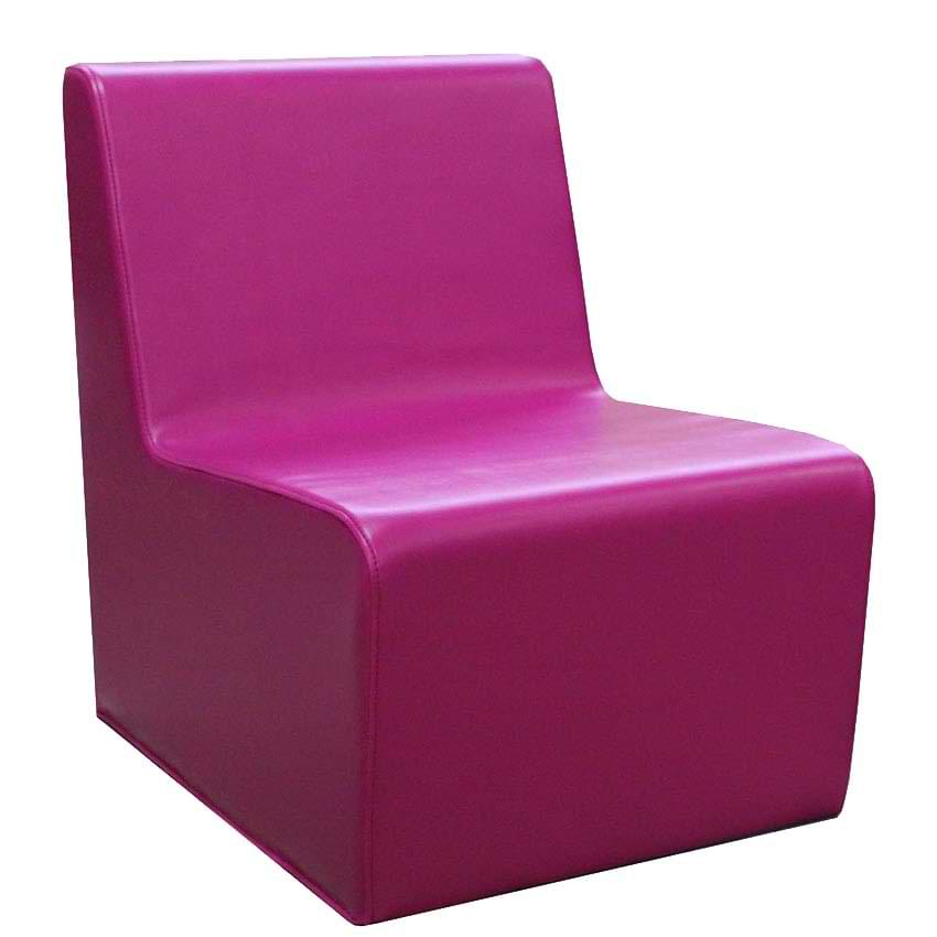 Chauffeuse droite assise H. 32 cm - H. 60 X L. 45 X P. 60 cm