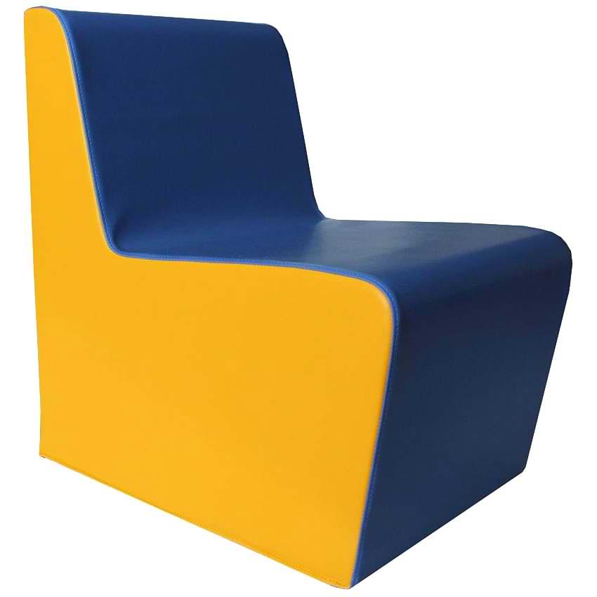 Chauffeuse droite assise H. 36 cm - H. 64 X L. 45 X P. 60 cm