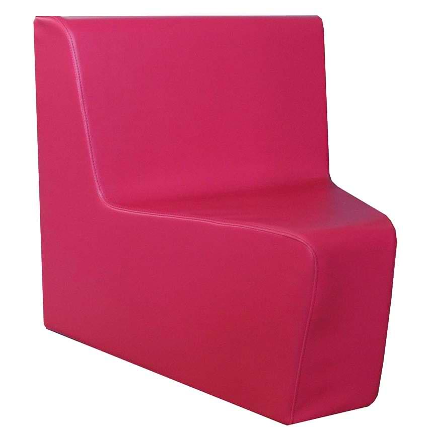 Chauffeuse angle intérieur 45° assise H. 36 cm - H. 64 X L. 63 X P. 60 cm