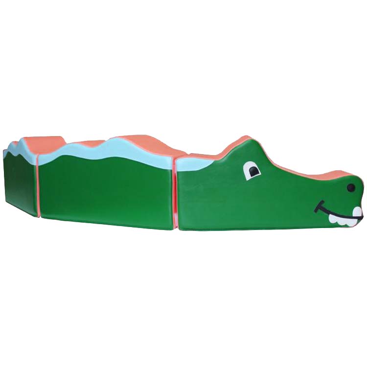 Jeu animousse Croco - H. 35 X P. 20 X L. 230 cm
