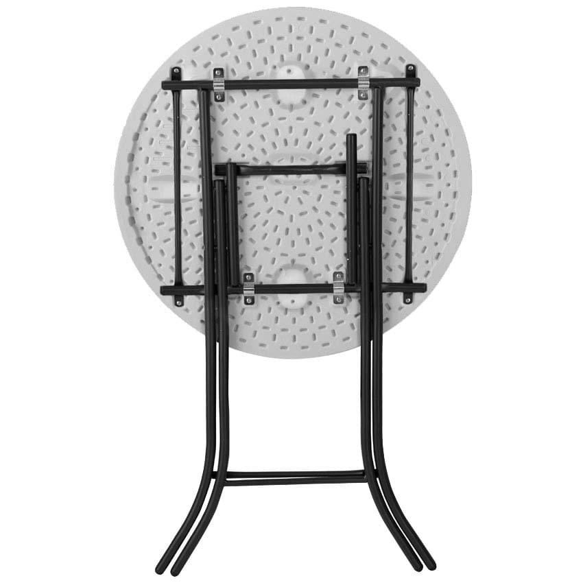 Table pliante mange-debout Lifetime - Blanc