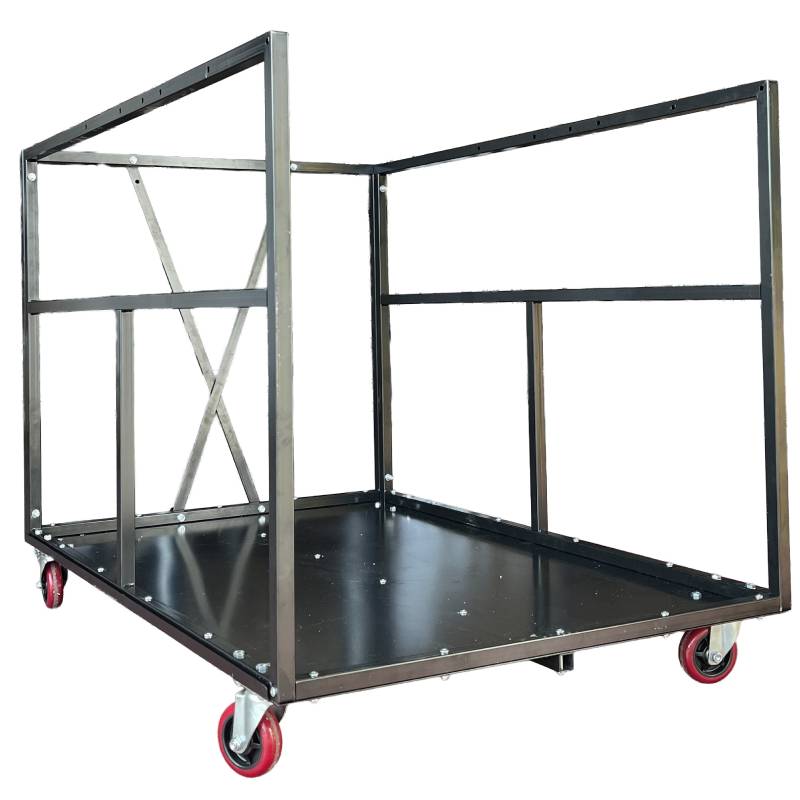 Chariot transport multi pour mange-debout - tables - chaises