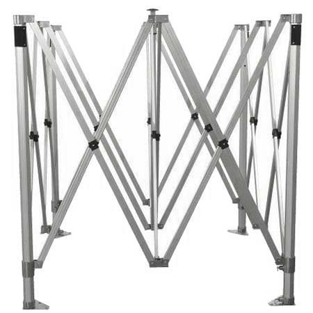 Structure tente aluminium pliante - 3 X 3 m