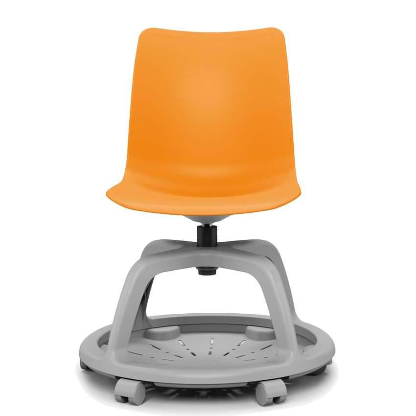 Chaise tournante Collège - Sans tablette