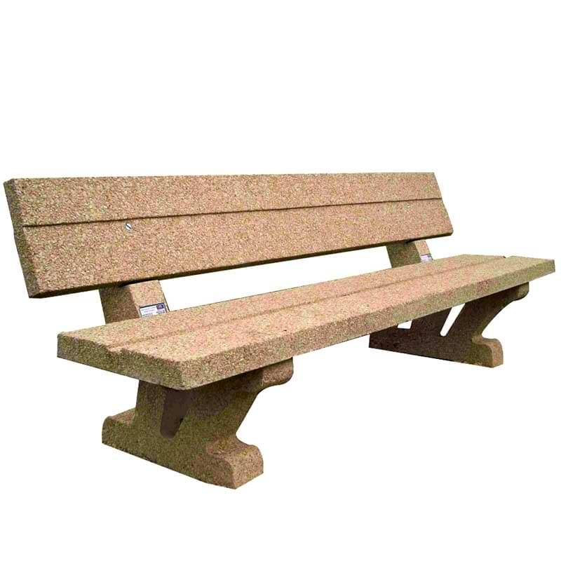 Banc béton modèle Sarlat - A poser - 2000 mm