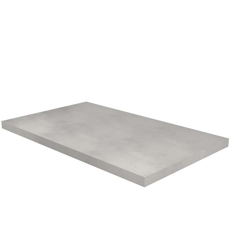 Option : Dalle béton H. 120 X P. 1800 X L. 3000 mm (1555 Kg)