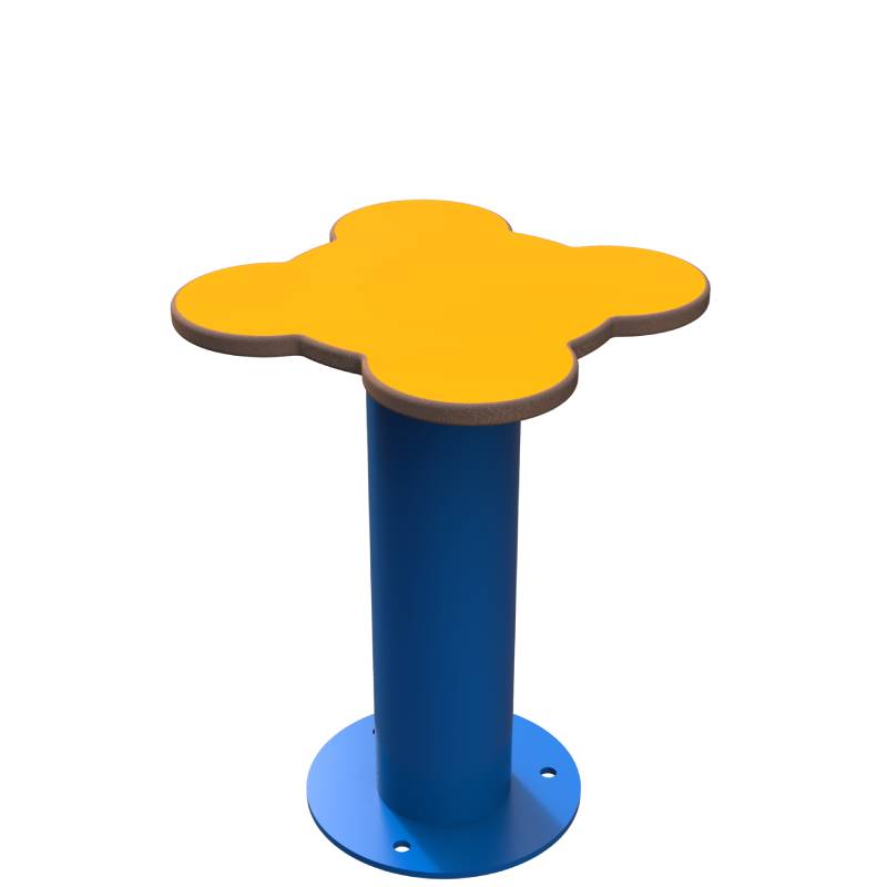 Tabouret enfant Ninou 1 place H. 350 mm - Fleur