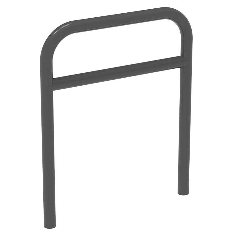 Arceau appui cycles renforcé galvanisé - Sur platines