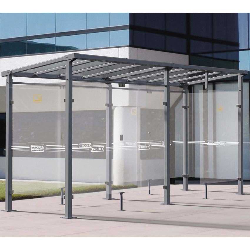 Abri fumeur extérieur