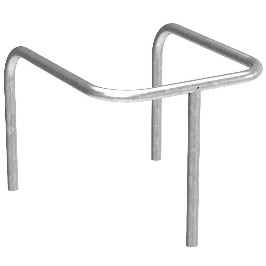 Etrier de protection D. 35 mm galvanisé sur platines