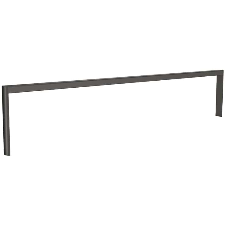 Barre accroche deux-roues L. 1500 mm - Peint - Sur platines