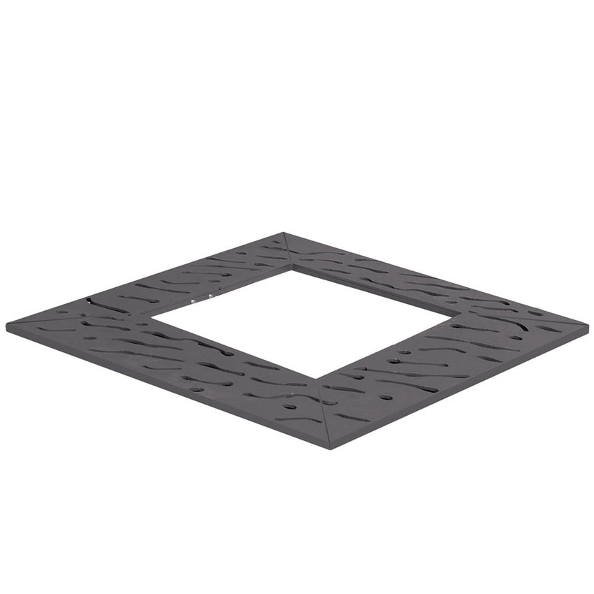 Grille d'arbre Venise carrée peint au RAL - 1300 X 1300 mm