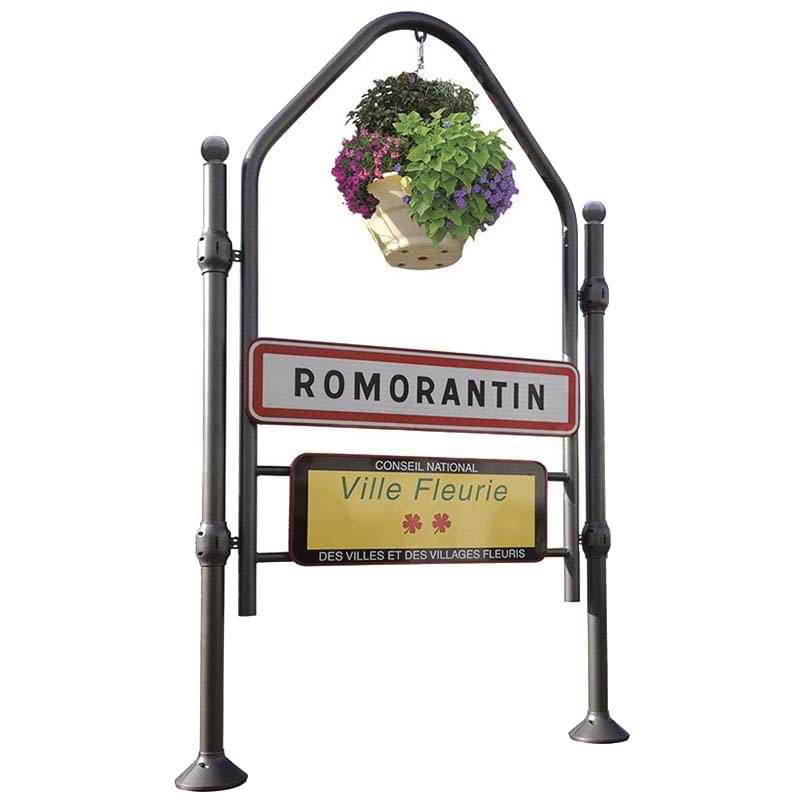 Entrée de ville Province - Pommeaux Boule