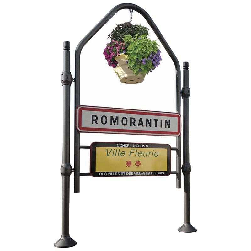 Entrée de ville Province - Pommeaux Boule