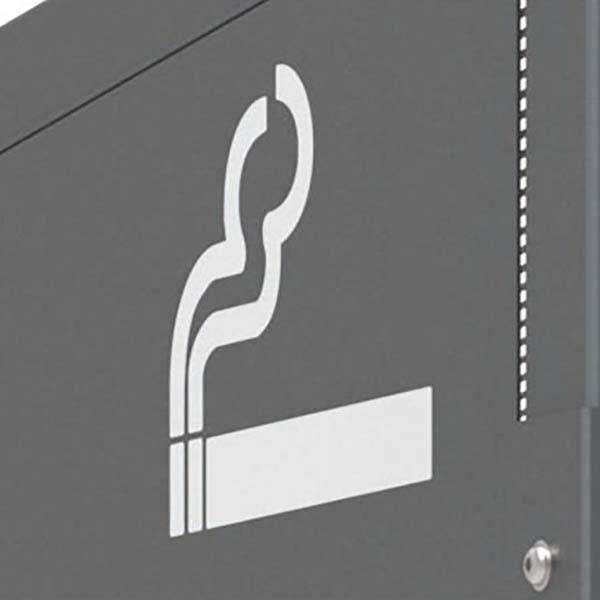Option : Adhésif symbole "Cigarette" (La paire)