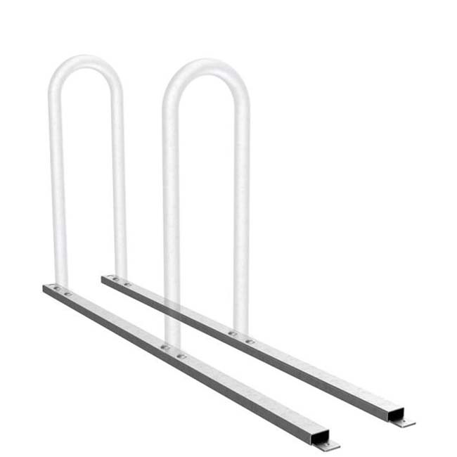 Châssis pour appuis vélos sur platines - Modèle suivant - Galvanisé