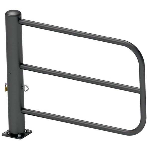 Barrière tournante acier peinture RAL - L. 1400 mm