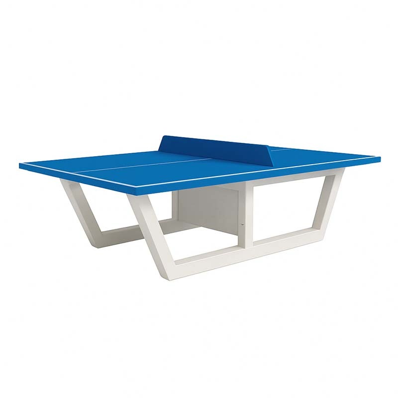 Table ping-pong béton armé NF - Bleu