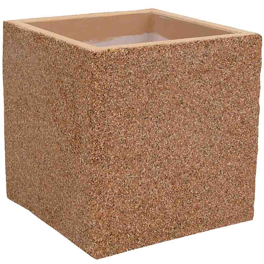 Jardinière béton carrée - sans pieds